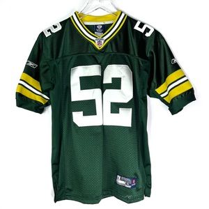 Clay Matthews Green Bay Packers #52 NFL Football Jersey Reebok Youth XL 16 18.